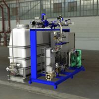 Industrie Kühlanlage für die Kühlung/Temperierung eines Silizierungsofens mit einer Kühlleistung von 200kW